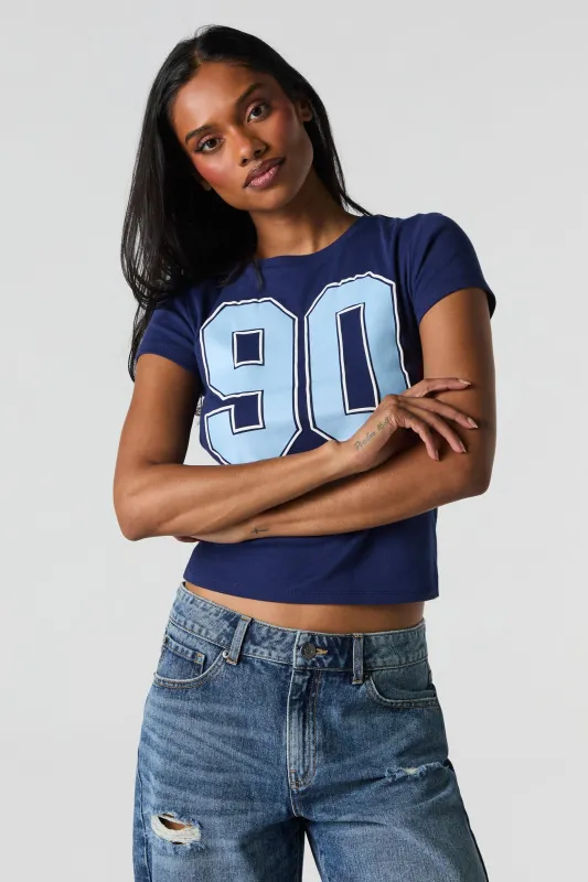 T-shirt à imprimé 90 sold by Urban Planet