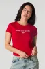 T-shirt côtelé avec motif brodé Cute sold by Urban Planet