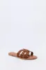 Sandales en similicuir avec brides sold by Urban Planet