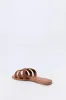 Sandales en similicuir avec brides sold by Urban Planet