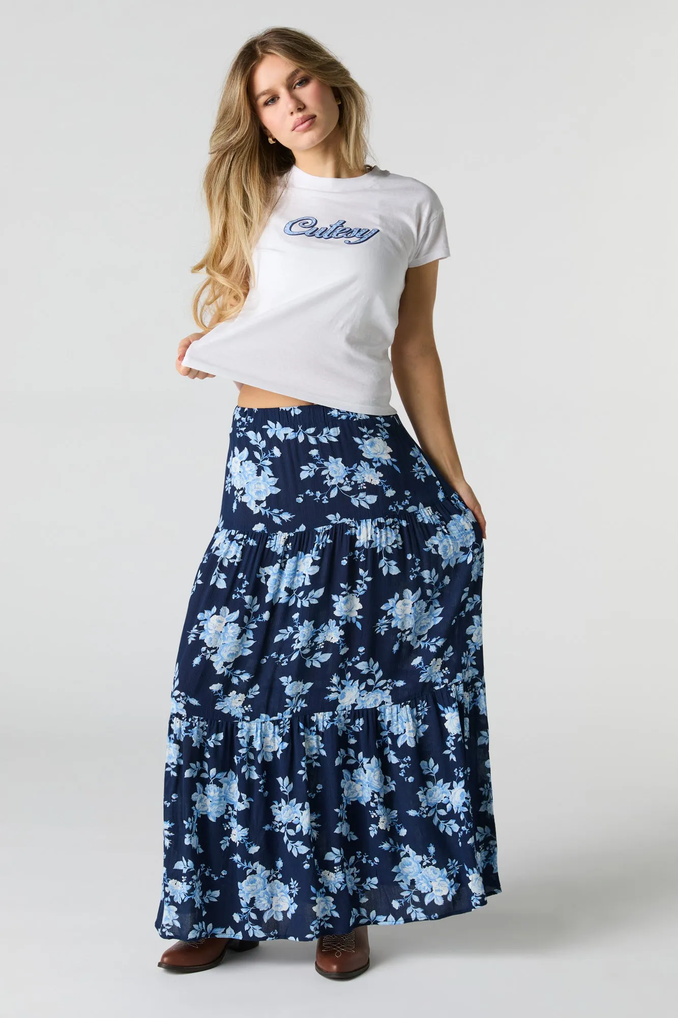 Jupe maxi volantée sold by Urban Planet product image thumbnail 4