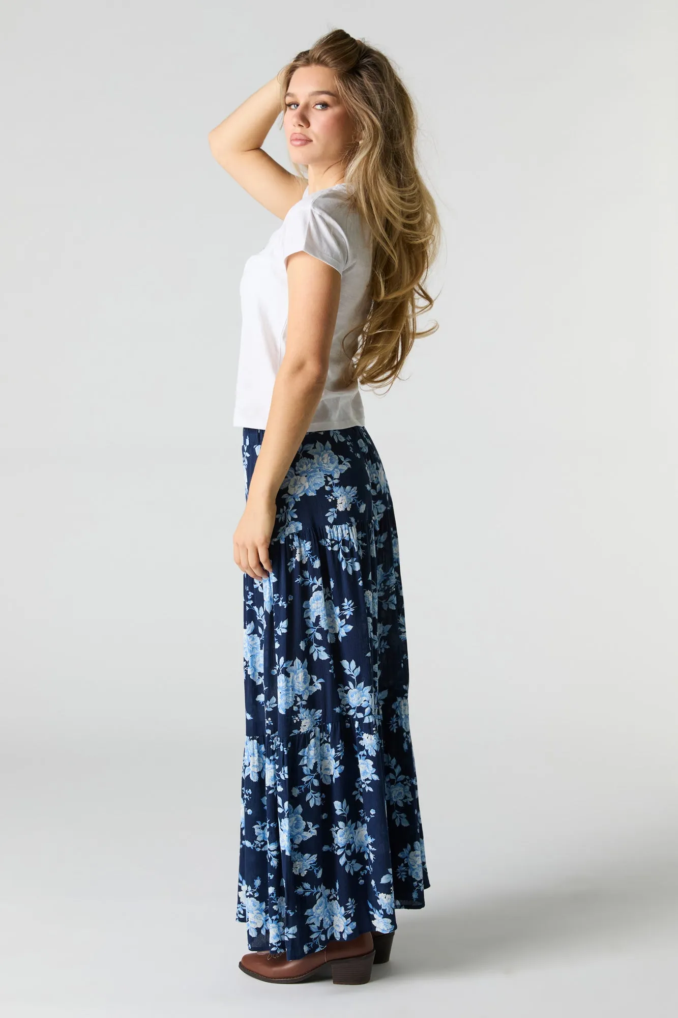 Jupe maxi volantée sold by Urban Planet product image thumbnail 2