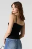 Camisole côtelée et cintrée avec rosette sold by Urban Planet