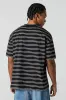 T-shirt ras du cou décontracté rayé sold by Urban Planet