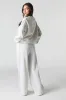 Side Piped Ultra Wide Leg Fleece Sweatpant sold by Urban Planet