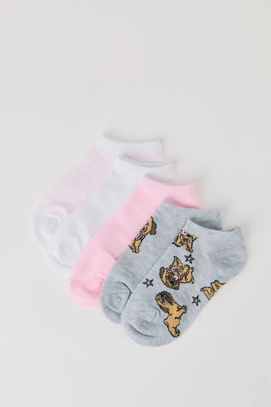 Socquettes tendance pour fille (5 paires) sold by Urban Planet