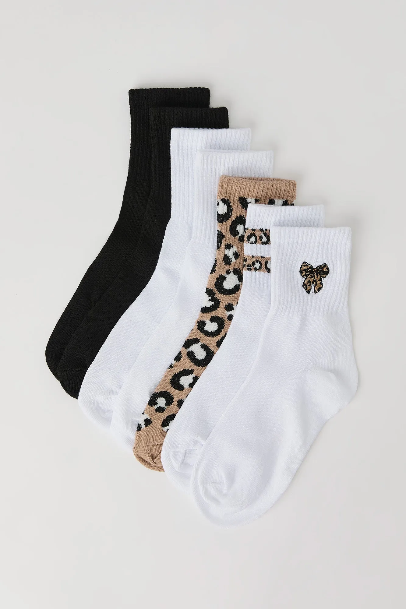 Girls Quarter Length Socks (7 Pack) sold by Urban Planet