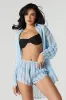 Sheer Short Swim Cover-Up sold by Urban Planet