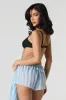 Sheer Short Swim Cover-Up sold by Urban Planet