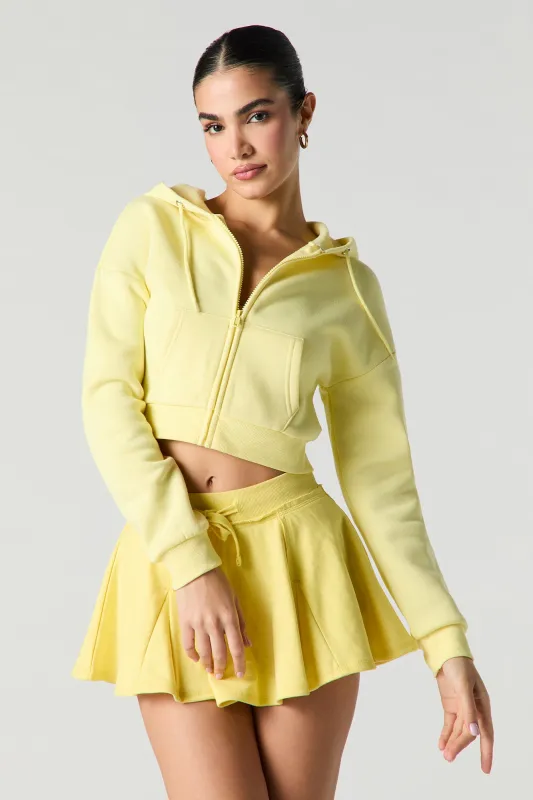 Fleece Drawstring Mini Skort sold by Urban Planet