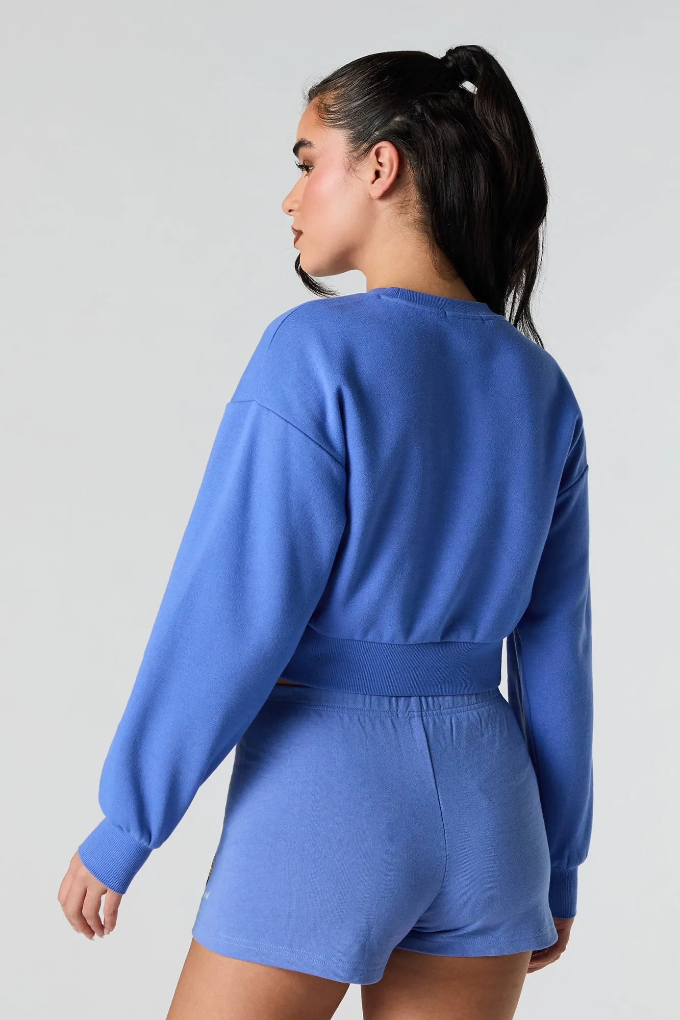 Short en ratine à broderie Active sold by Urban Planet product image thumbnail 2