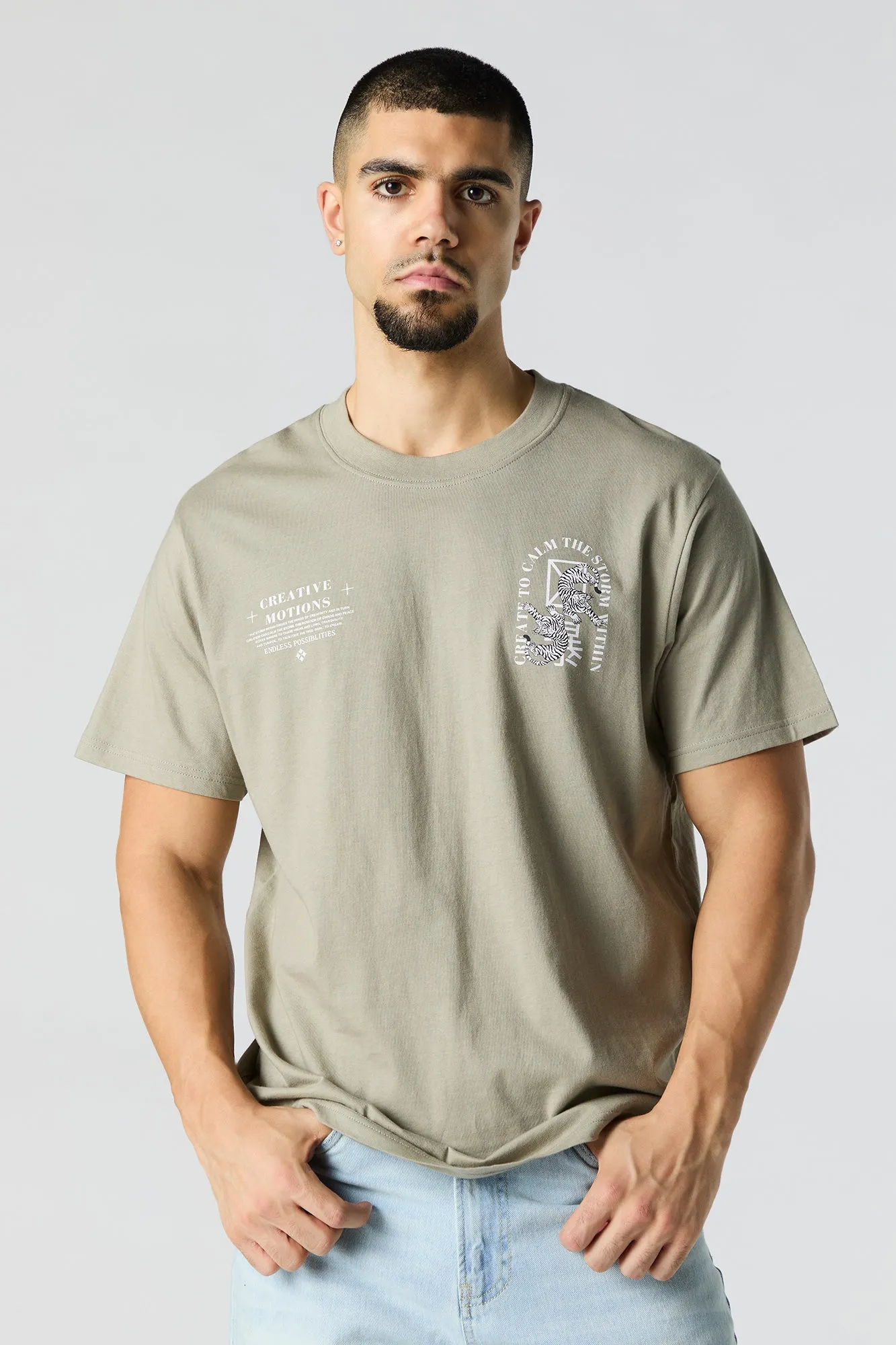 T-shirt à imprimé Creative Motions sold by Urban Planet product image thumbnail 2