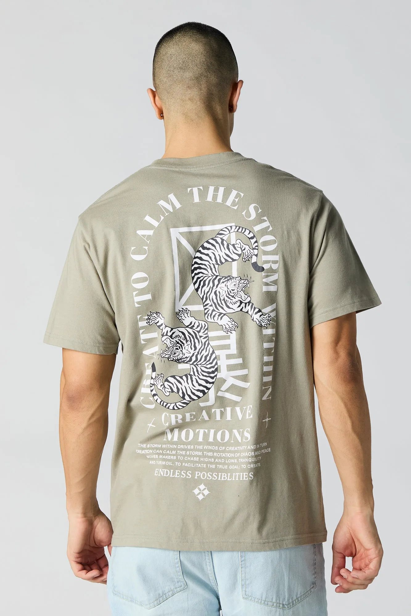 T-shirt à imprimé Creative Motions sold by Urban Planet