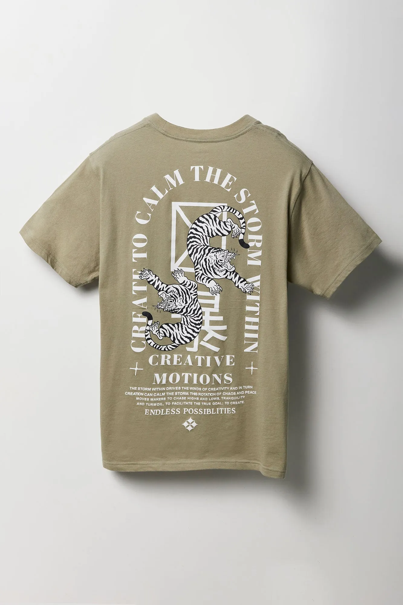 T-shirt à imprimé Creative Motions sold by Urban Planet product image thumbnail 4