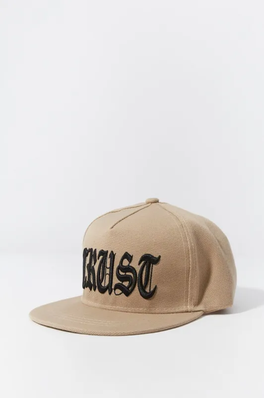Casquette réglable avec motif brodé Trust sold by Urban Planet