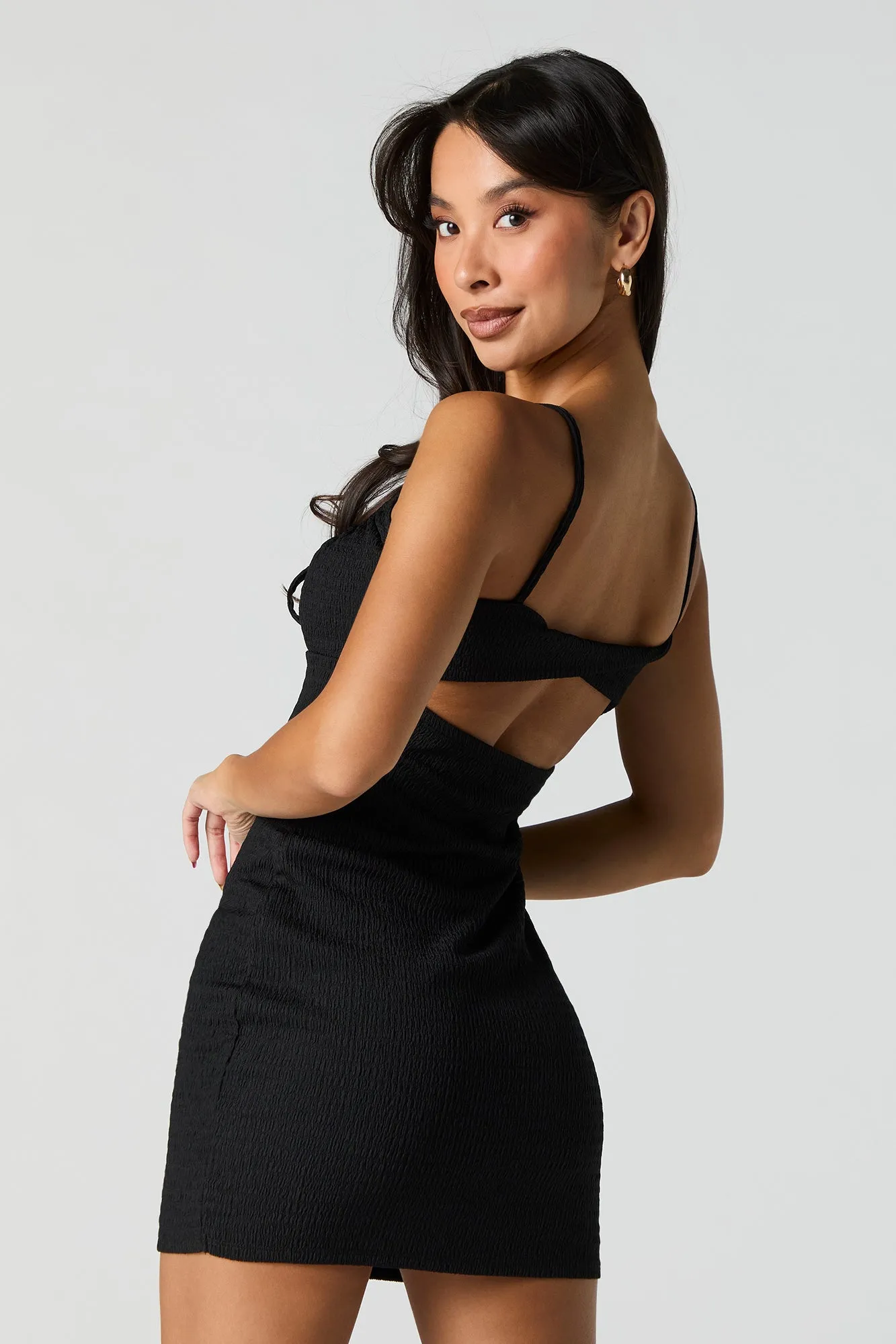 Minirobe texturée avec attache sold by Urban Planet product image thumbnail 5