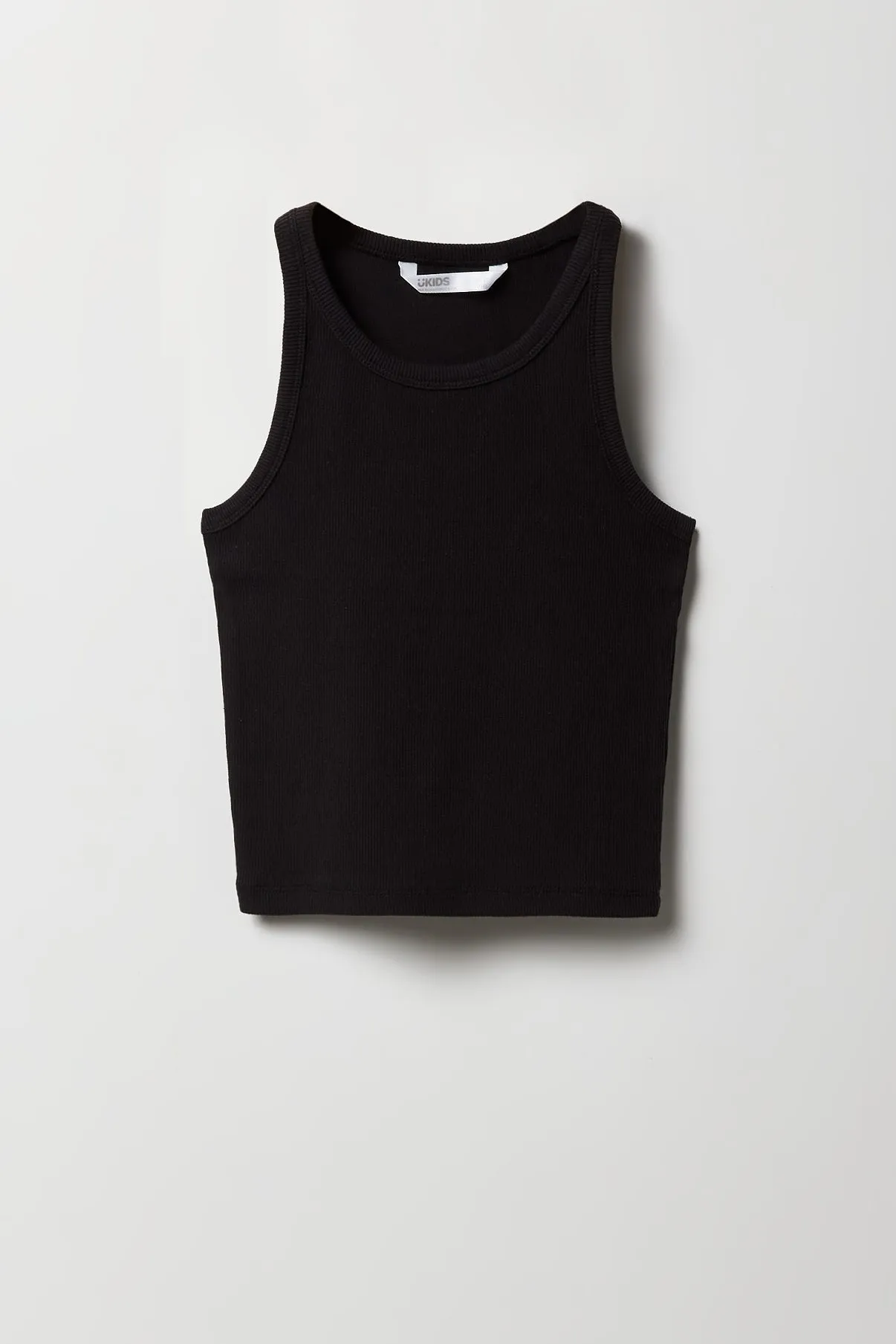 Girls High Neck Ribbed Tank sold by Urban Planet product image thumbnail 3