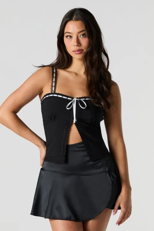 Bow Trim Hook-and-Eye Flyaway Tank sold by Urban Planet