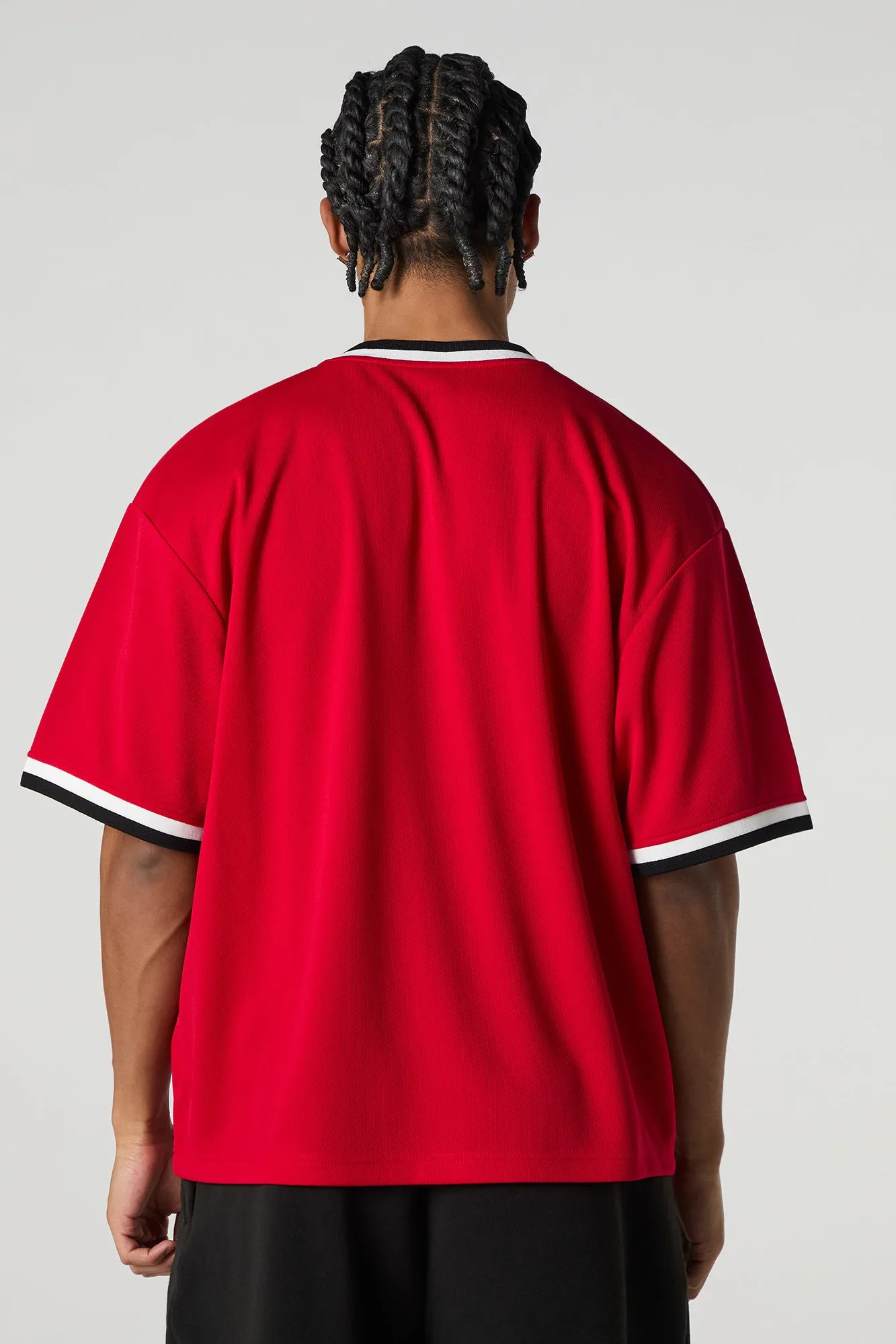 Canada Graphic Mesh Baseball Jersey sold by Urban Planet product image thumbnail 2