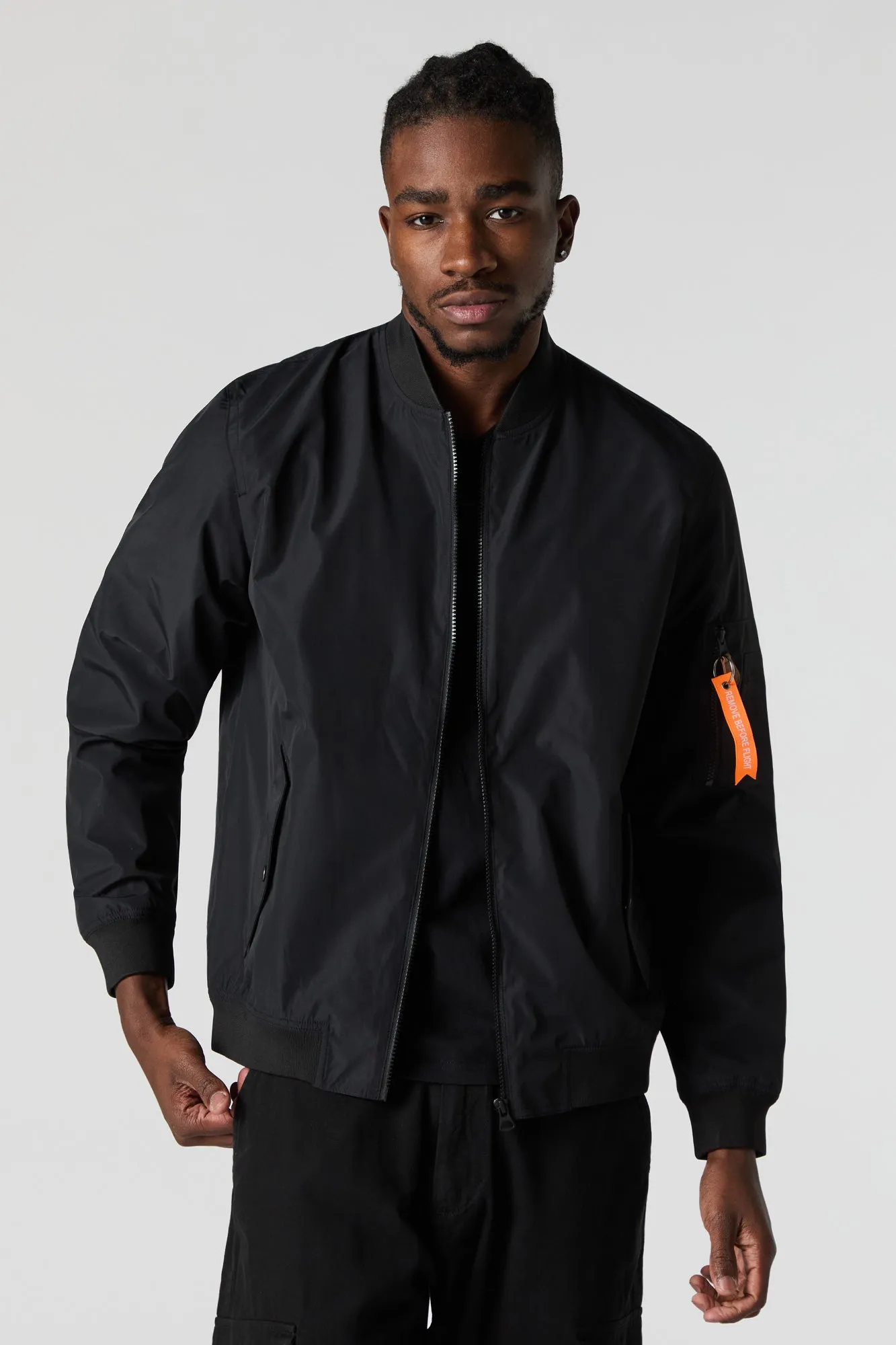 Blouson aviateur en nylon sold by Urban Planet product image thumbnail 5