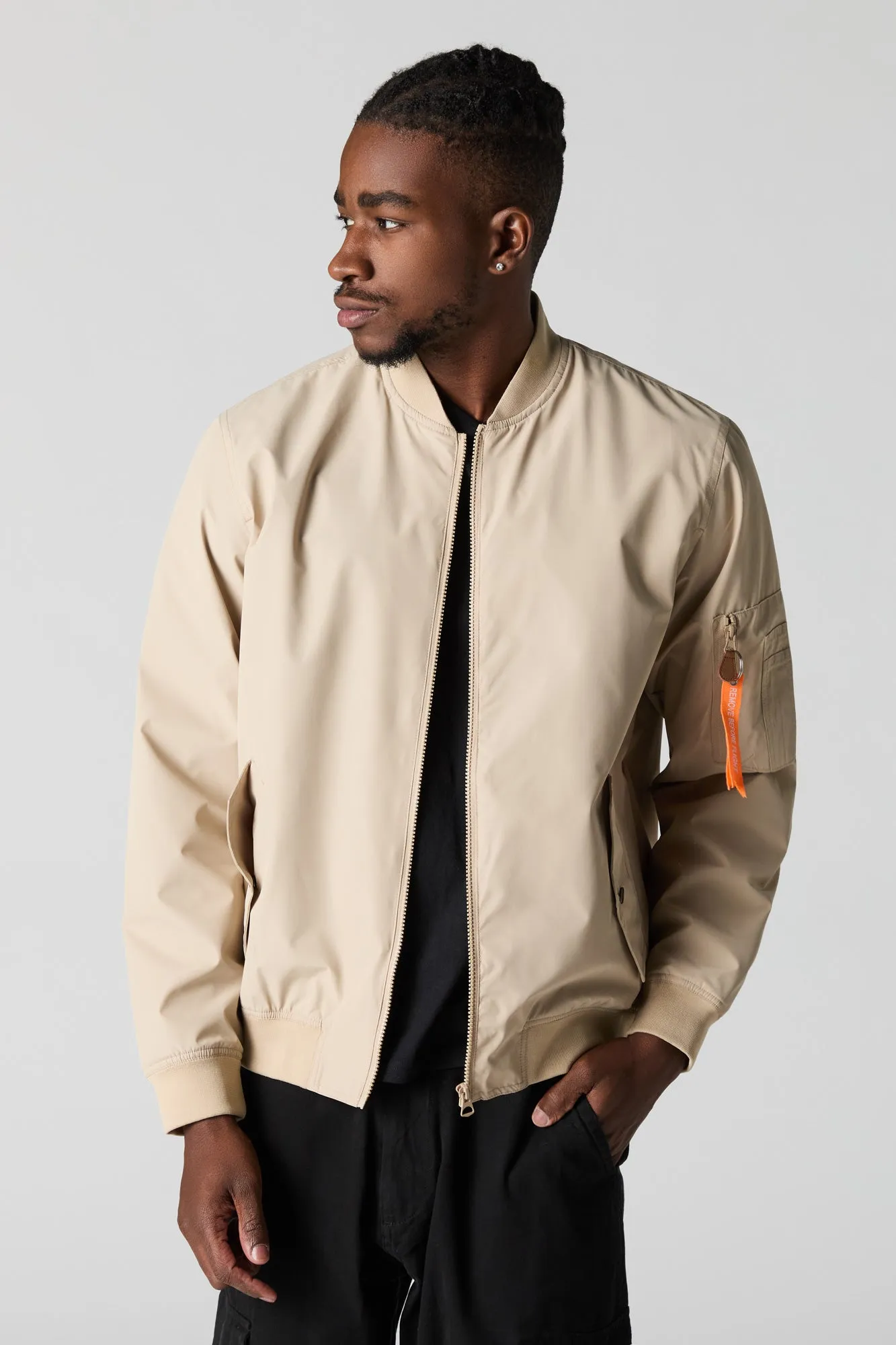 Blouson aviateur en nylon sold by Urban Planet