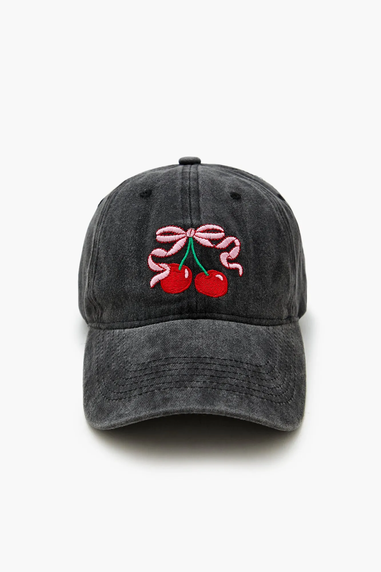 Bow & Cherry Baseball Cap sold by Urban Planet