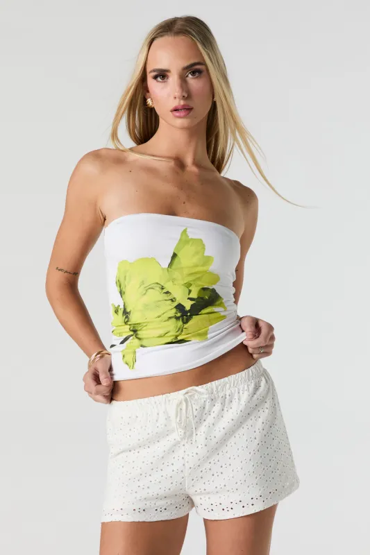 Eyelet Drawstring Short sold by Urban Planet