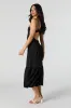 Cut-Out Back Tiered Midi Dress sold by Urban Planet