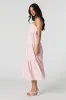 Cut-Out Back Tiered Midi Dress sold by Urban Planet
