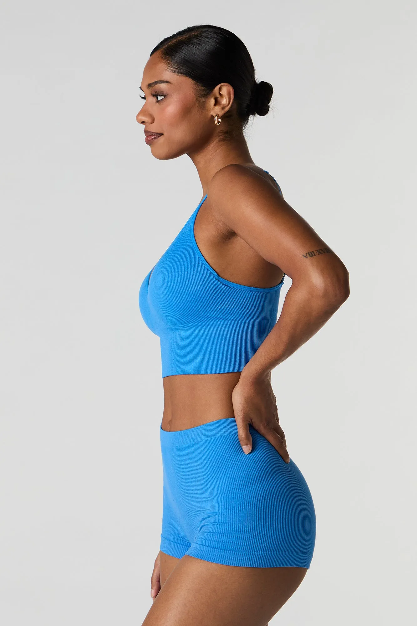 Culotte garçonne côtelée sans couture (Paquet de 2) sold by Urban Planet product image thumbnail 5