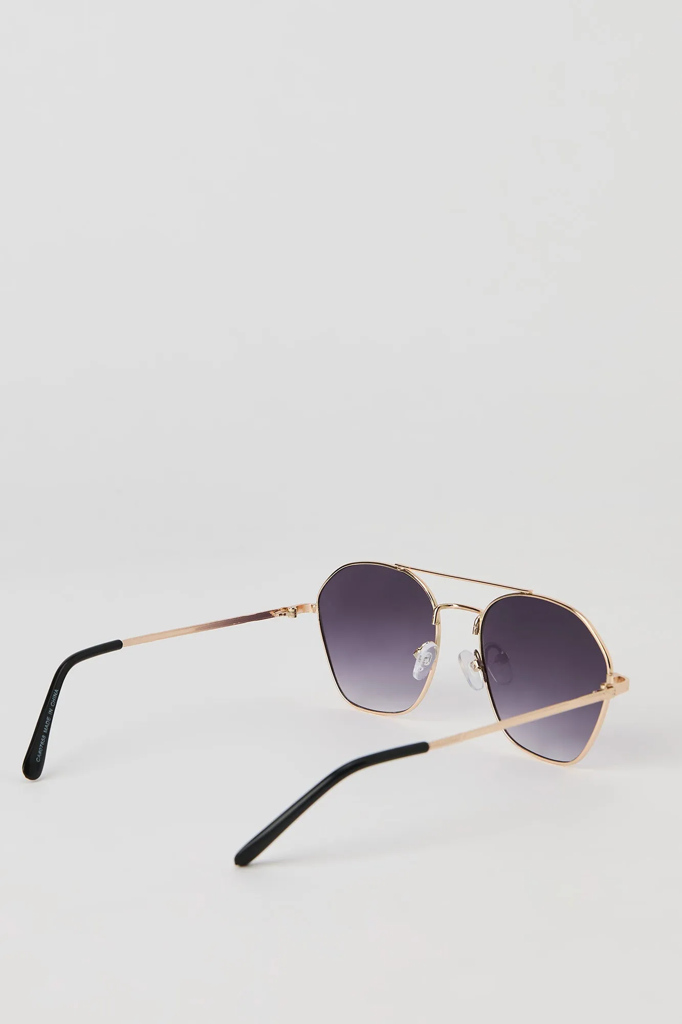 Round Aviator Sunglasses sold by Urban Planet product image thumbnail 3