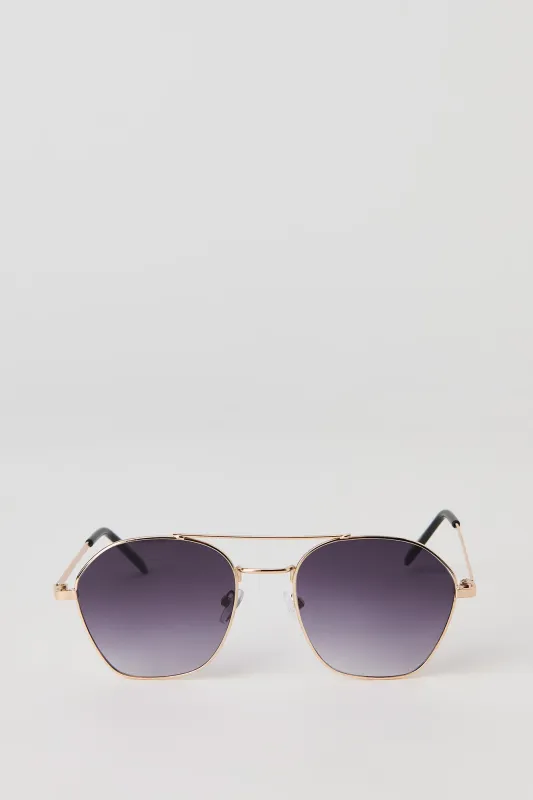 Lunettes de soleil aviateur rondes sold by Urban Planet