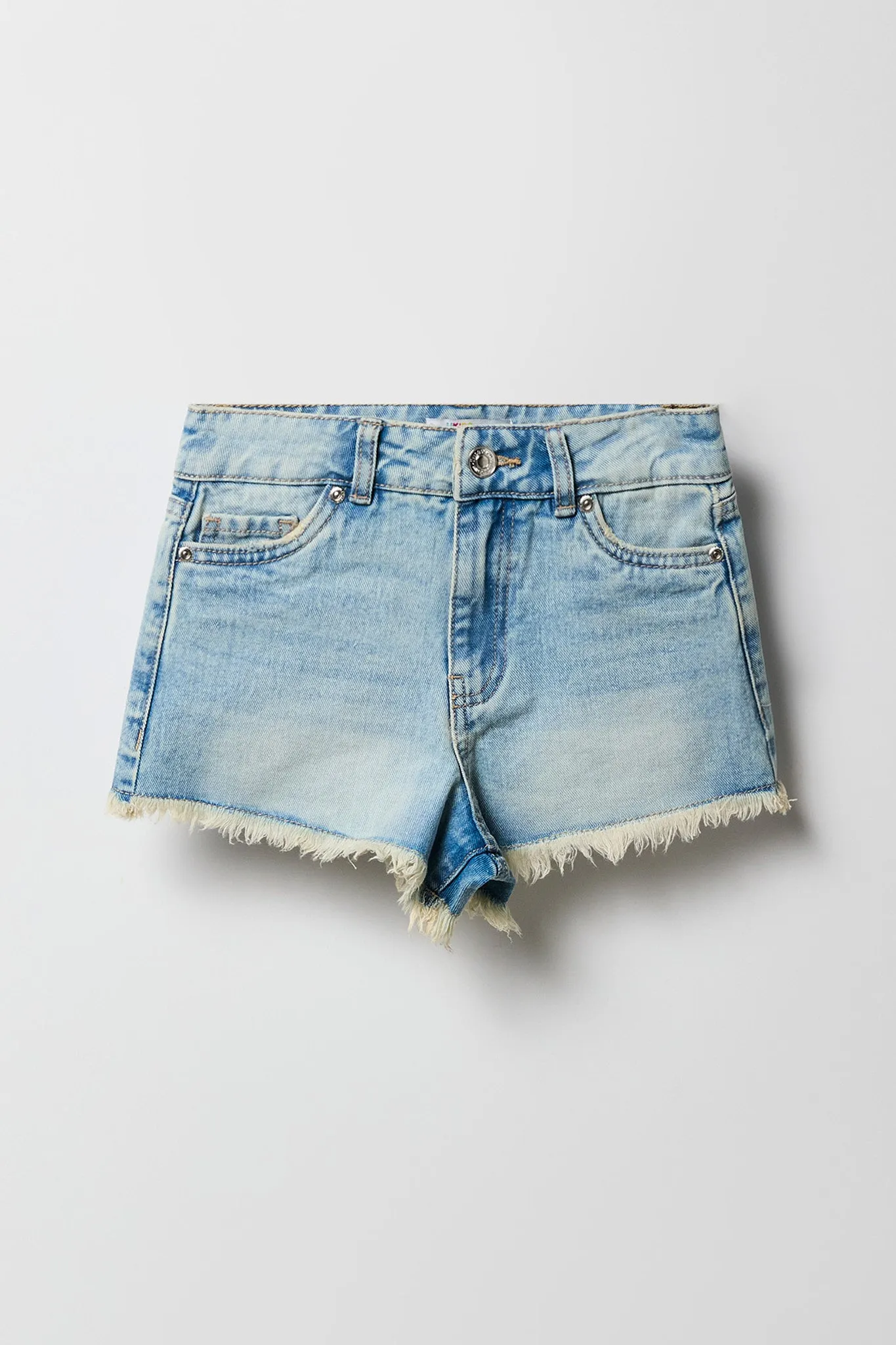 Girls Frayed Hem Beach Short sold by Urban Planet