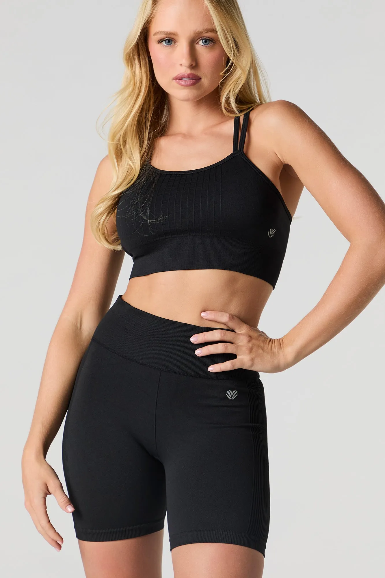 Seamless Cinched Biker Short sold by Urban Planet product image thumbnail 4