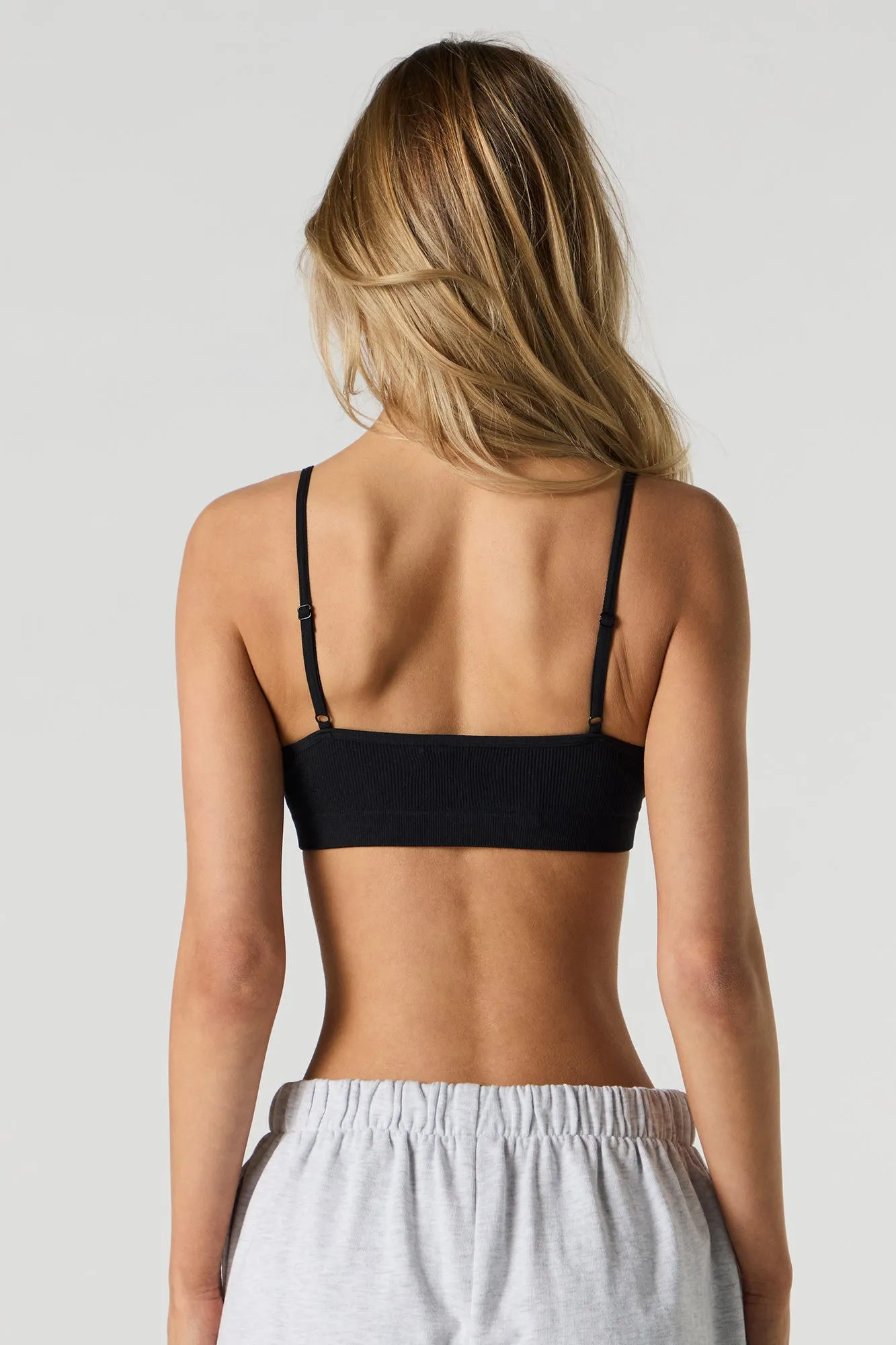 Bralette côtelée sans couture sold by Urban Planet product image thumbnail 5
