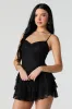 Lace Sweetheart Tiered Mini Dress sold by Urban Planet