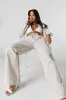 Pantalon texturé rayé à jambe large sold by Urban Planet