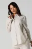 Haut boutonné texturé rayé sold by Urban Planet