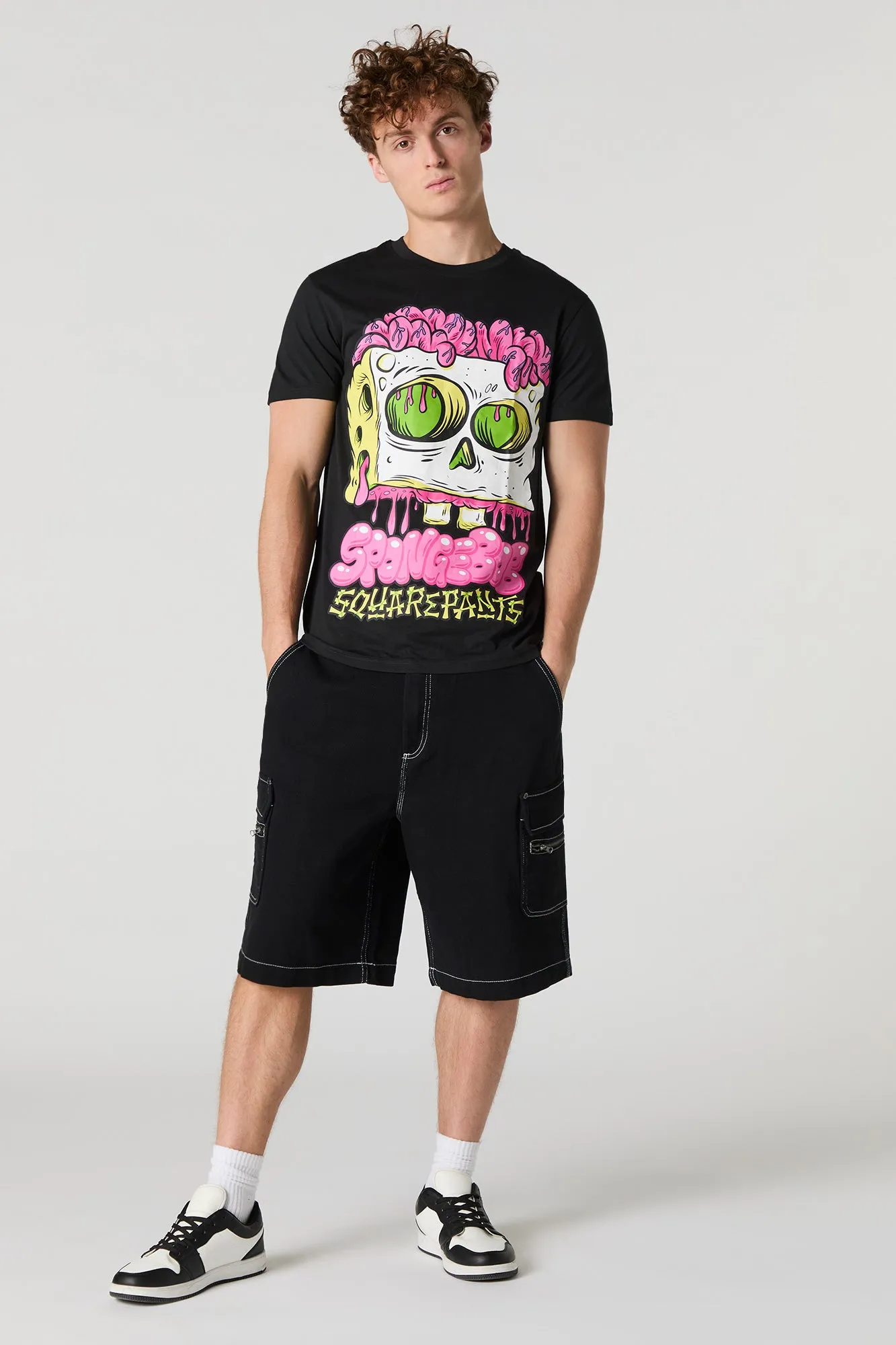 SpongeBob Graphic T-Shirt sold by Urban Planet product image thumbnail 3