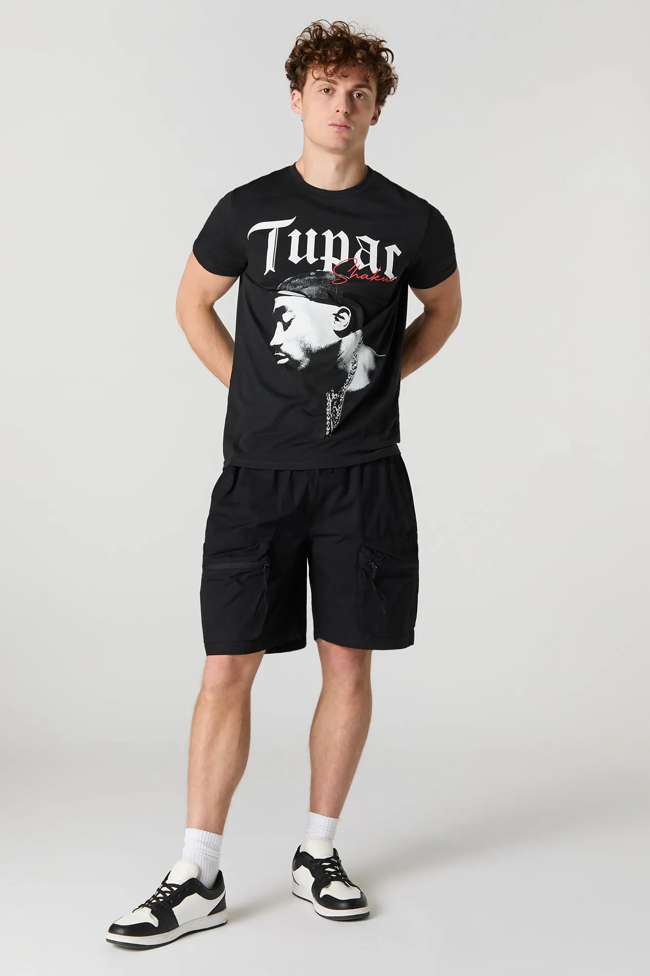 T-shirt à imprimé Tupac Shakur sold by Urban Planet product image thumbnail 3