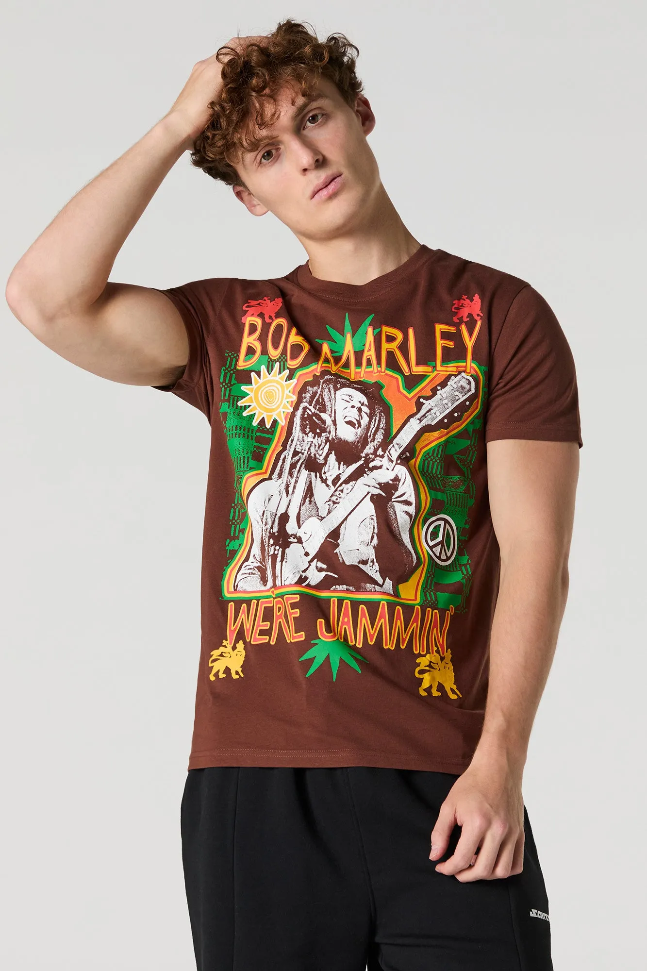 T-shirt à imprimé Bob Marley sold by Urban Planet