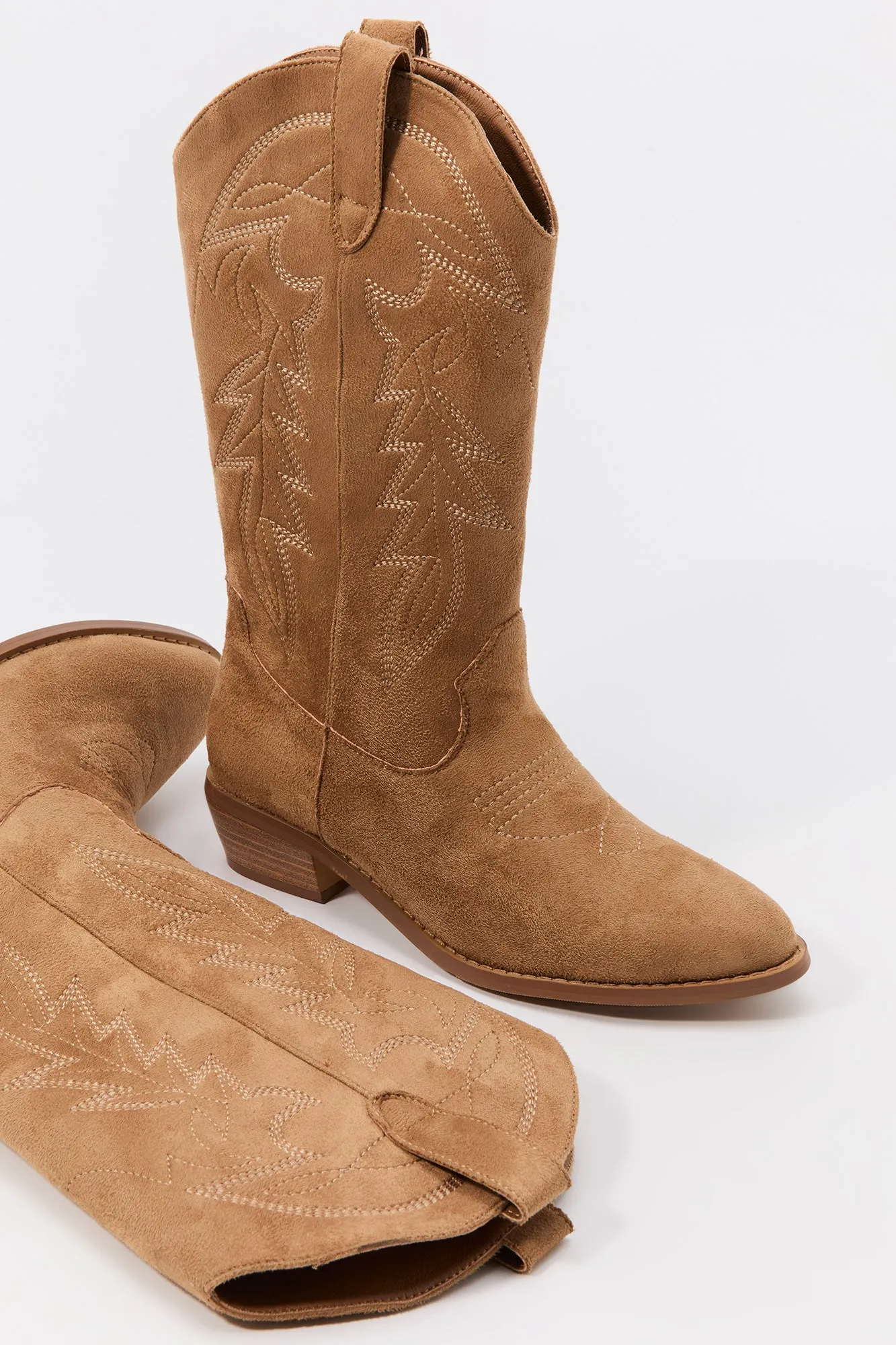 Low Heel Cowboy Boot sold by Urban Planet