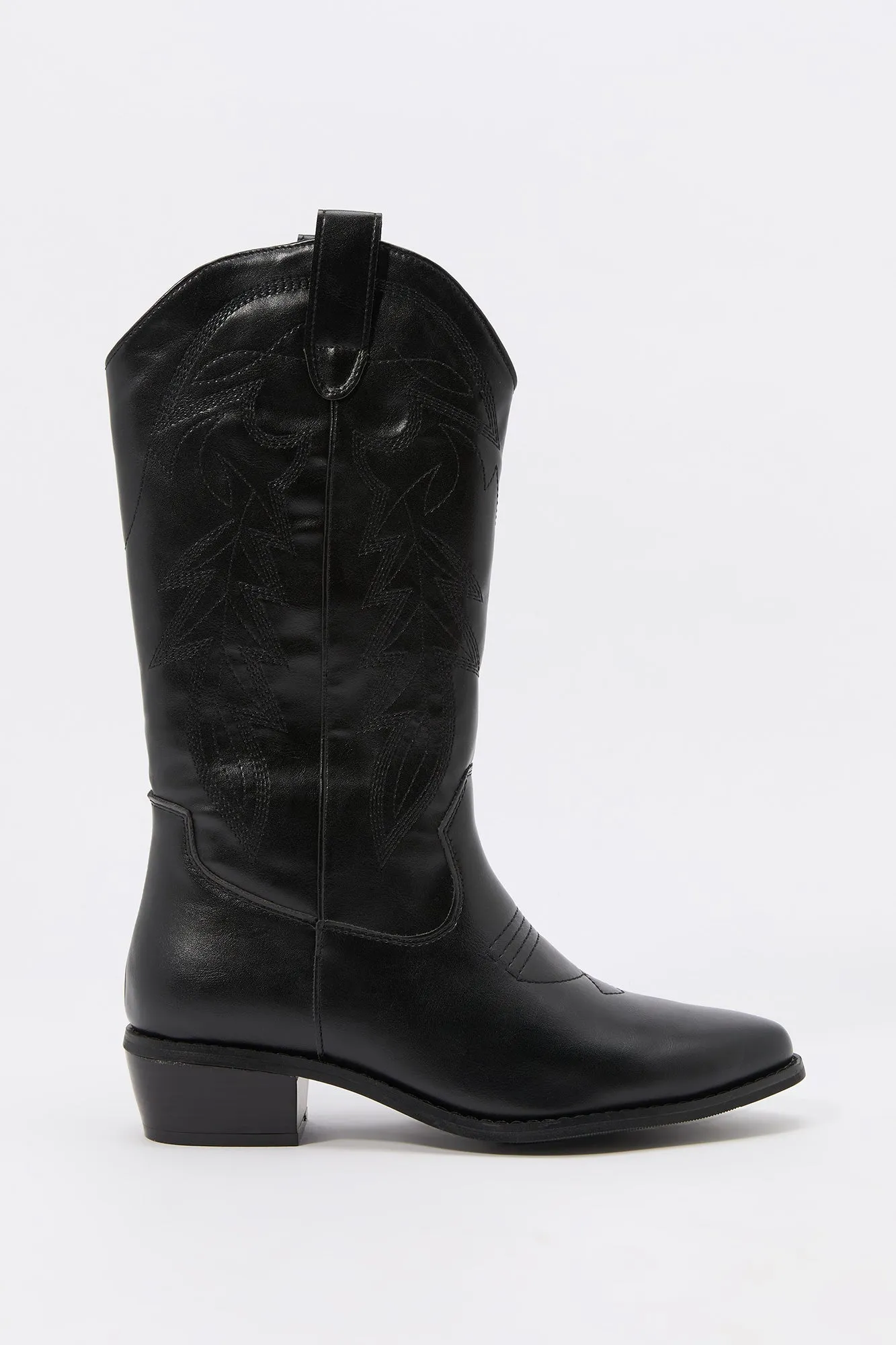 Bottes de cowboy à talon plat sold by Urban Planet product image thumbnail 5