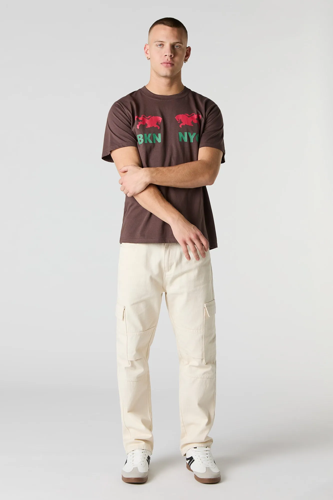 New York Empire State Graphic T-Shirt sold by Urban Planet product image thumbnail 3