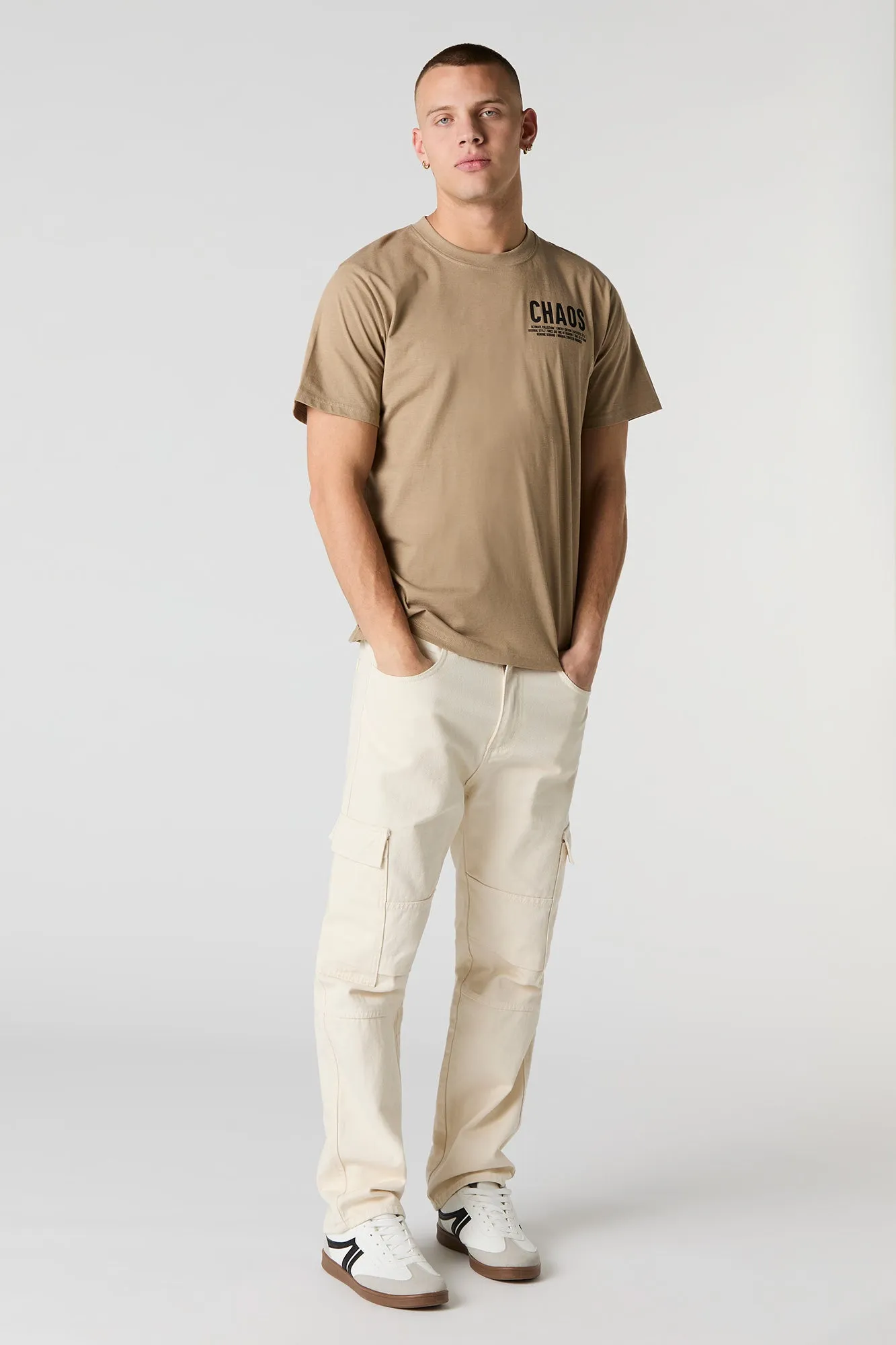 T-shirt à imprimé Chaos sold by Urban Planet product image thumbnail 3