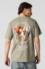 T-shirt à imprimé Fighting Yourself sold by Urban Planet