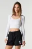 Short en molleton imprimé avec rayures latérales sold by Urban Planet