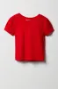 T-shirt côtelé pour filles sold by Urban Planet
