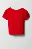 T-shirt côtelé pour filles sold by Urban Planet