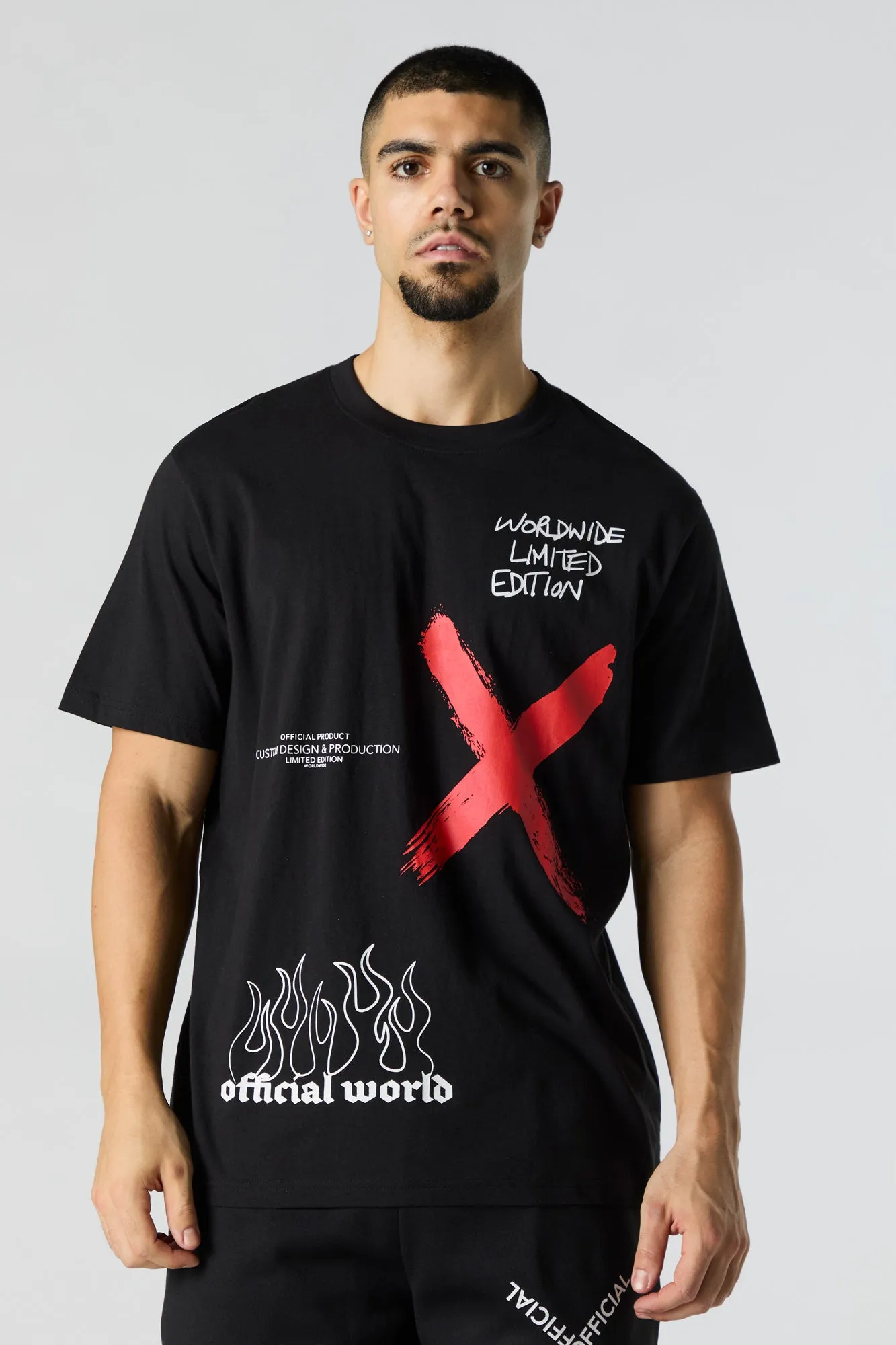 Official World Graphic T-Shirt sold by Urban Planet